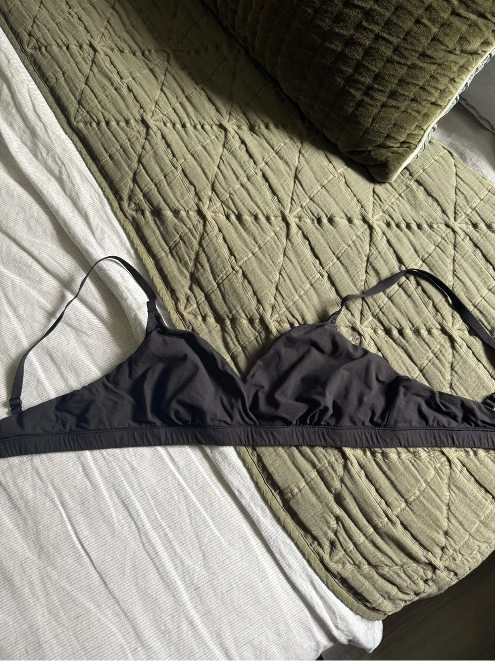 SKIMS Black Bralette & Aritzia Bralette - Picture 5 of 6